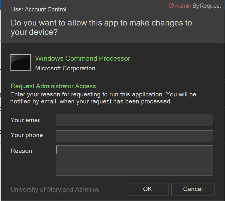 User Account Control