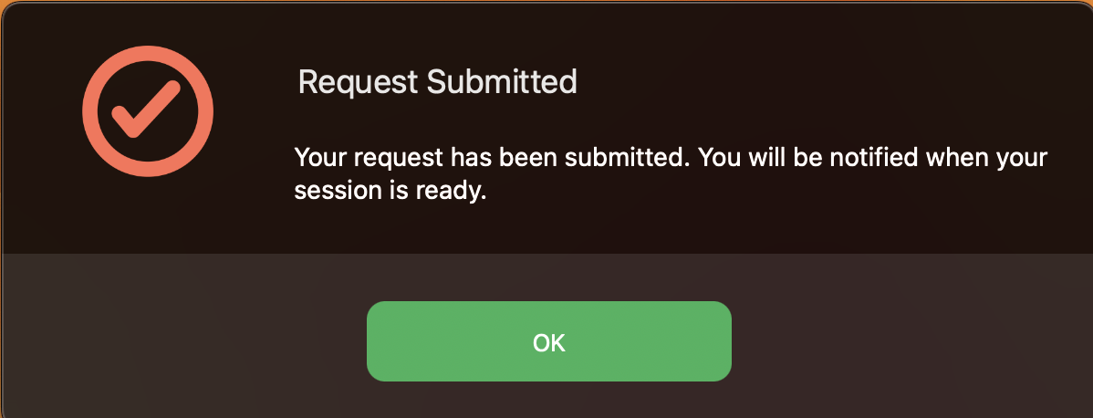 Request Submitted