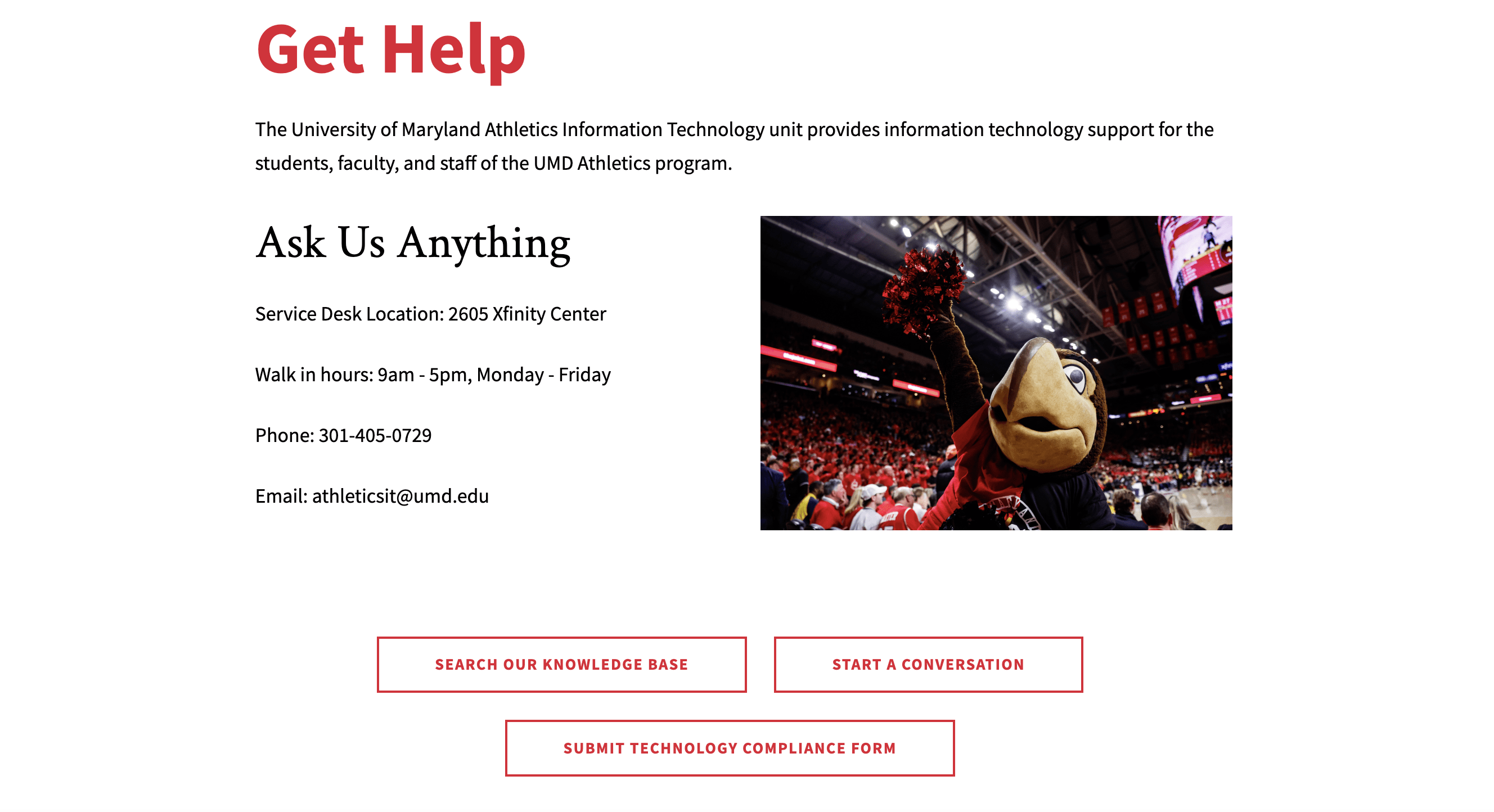 Get help image